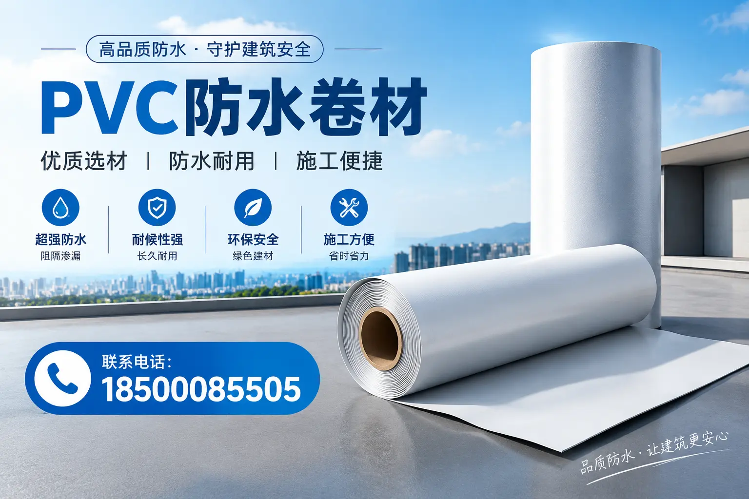如何评估PVC防水卷材的性价比？四平消费者必读